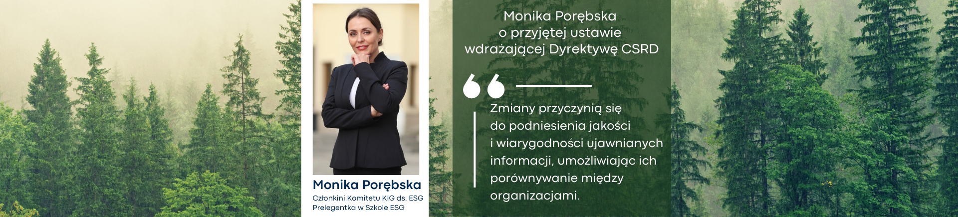 Monika Porębska ESG Standard